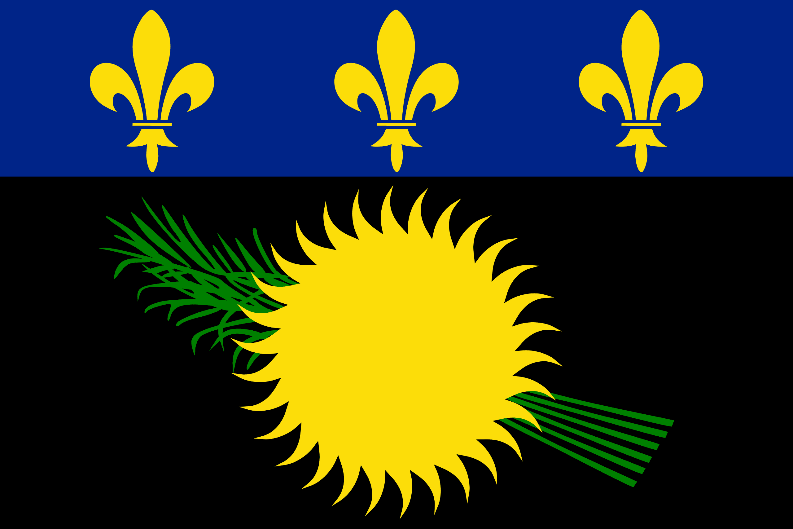Guadeloupe Flag