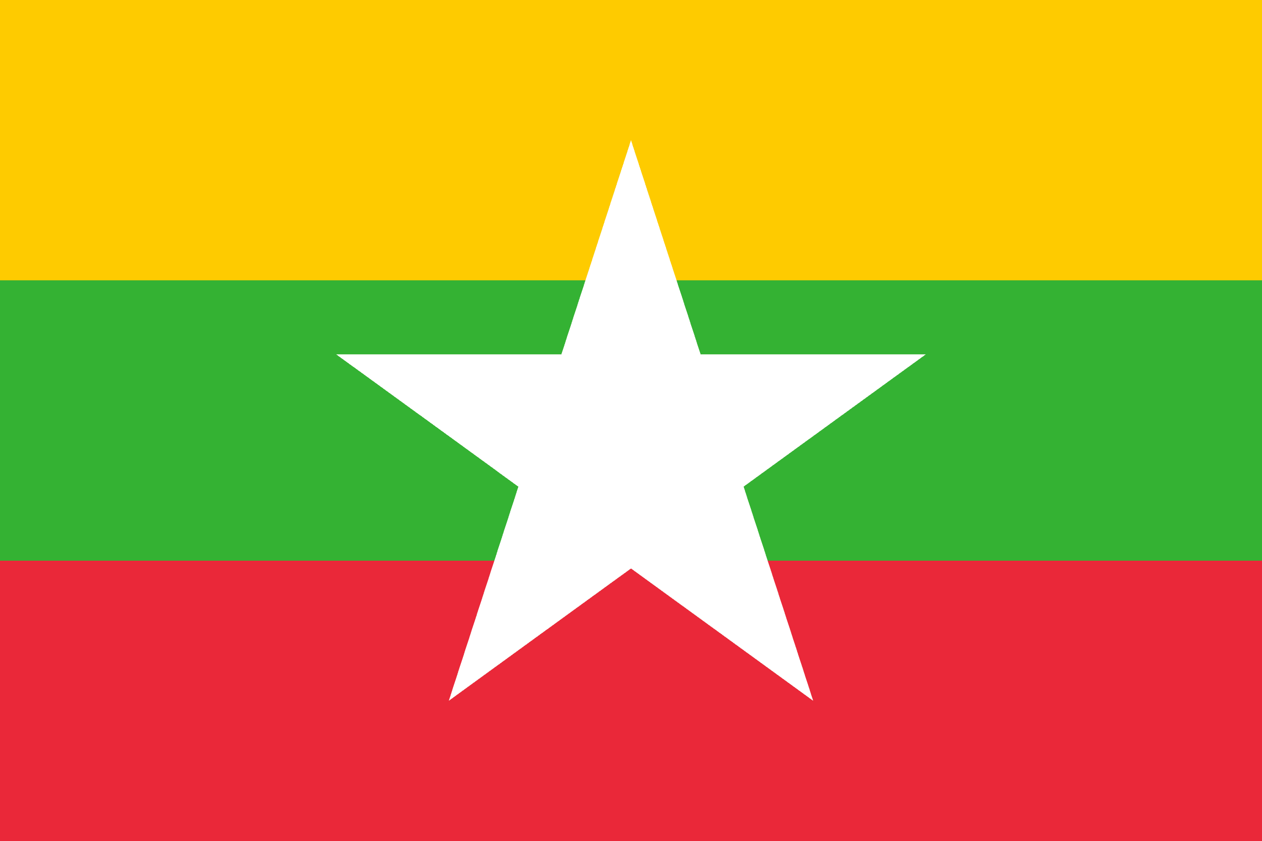 Myanmar (Burma) Flag